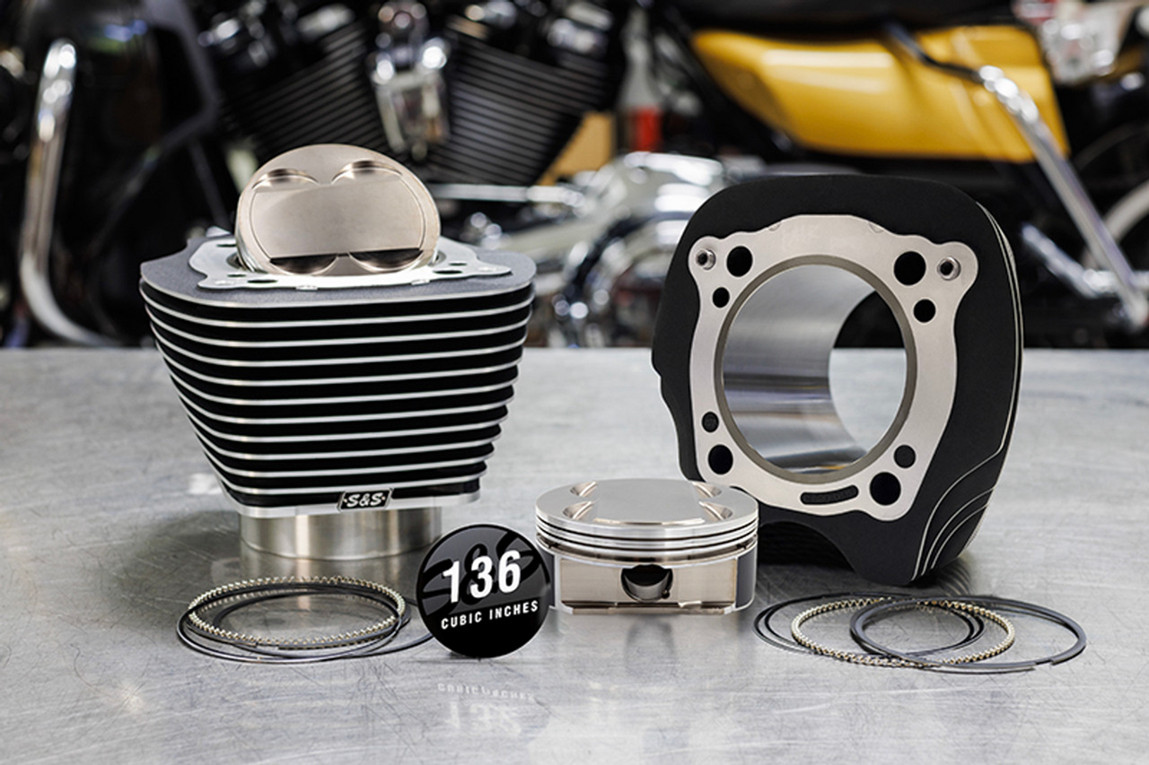 S&S Cycle High Compression 132CI & 136CI Big Bore Kits – Engine