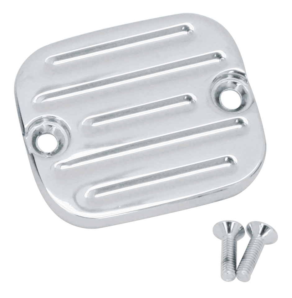 Zodiac Chrome Grooved Master Cylinder Cover 1996 Style – Handlebar