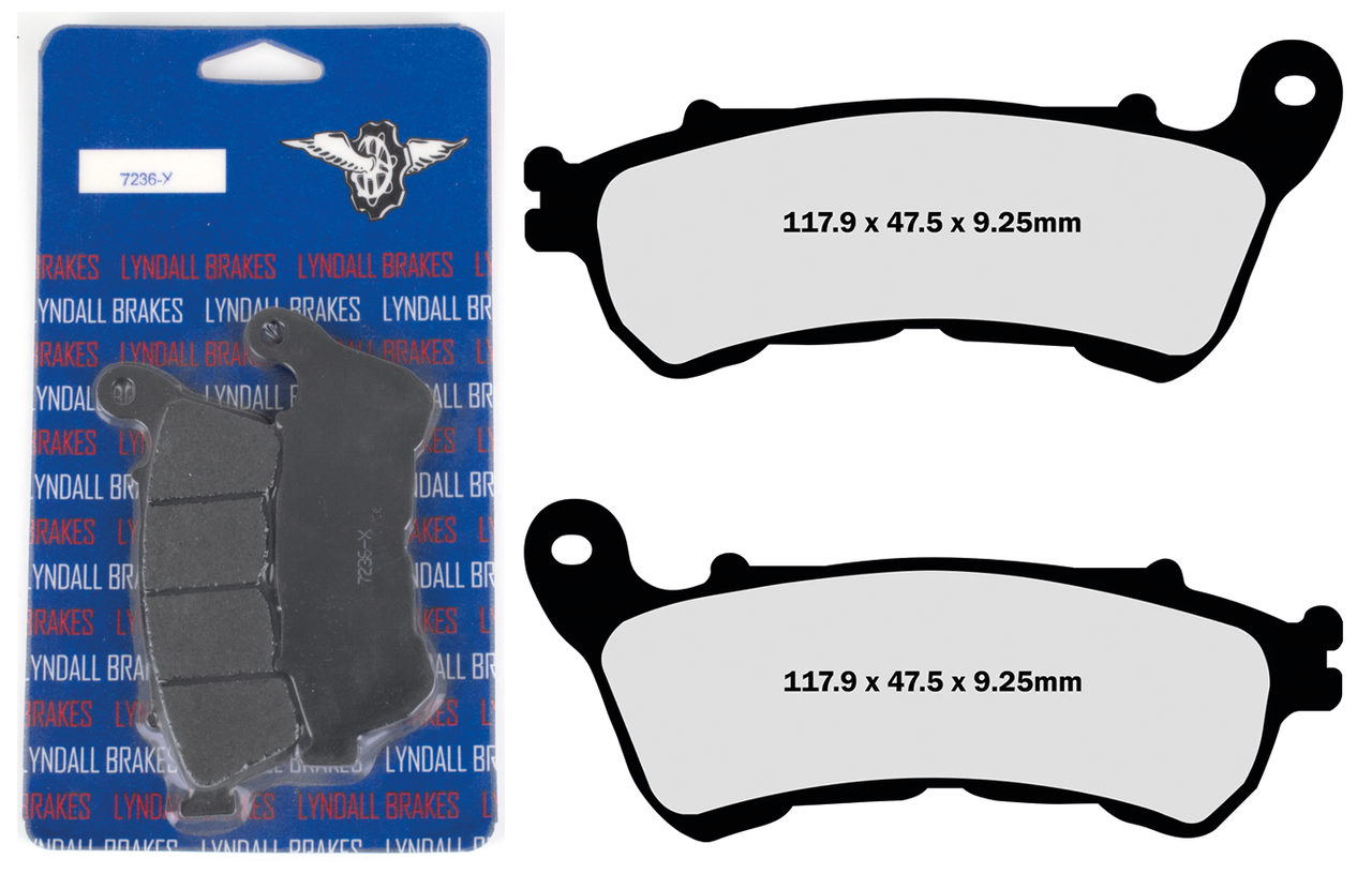 Lyndall Brake Pad Sets, Front