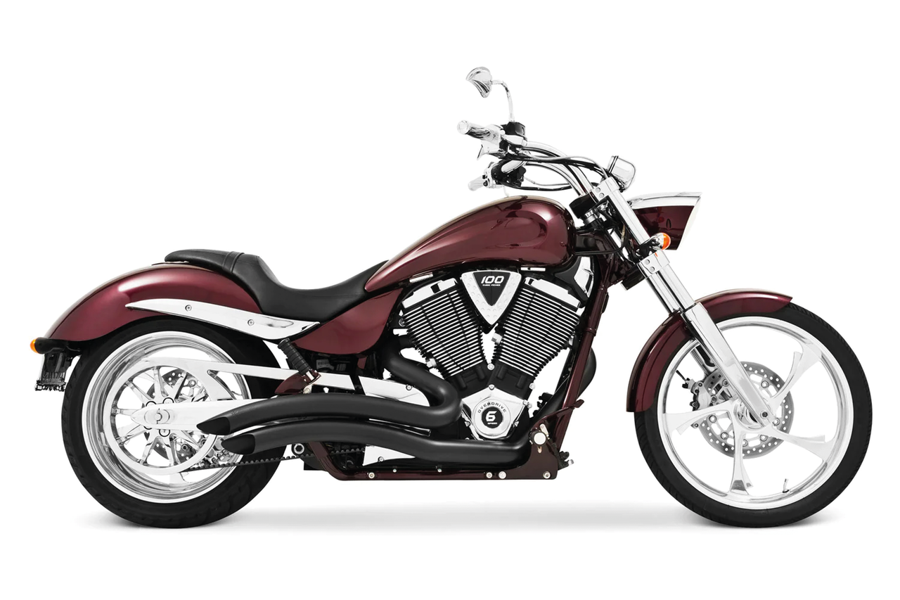 Freedom Performance Exhaust Sharp Curve Radius for Victory Cruisers