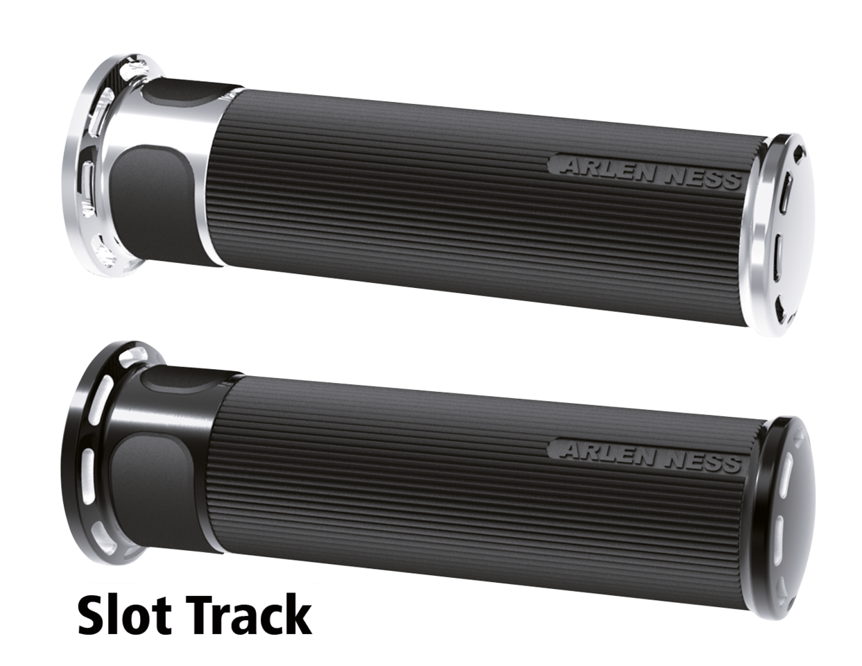 Arlen Ness Fusion Billet Look Handlebar Grips
