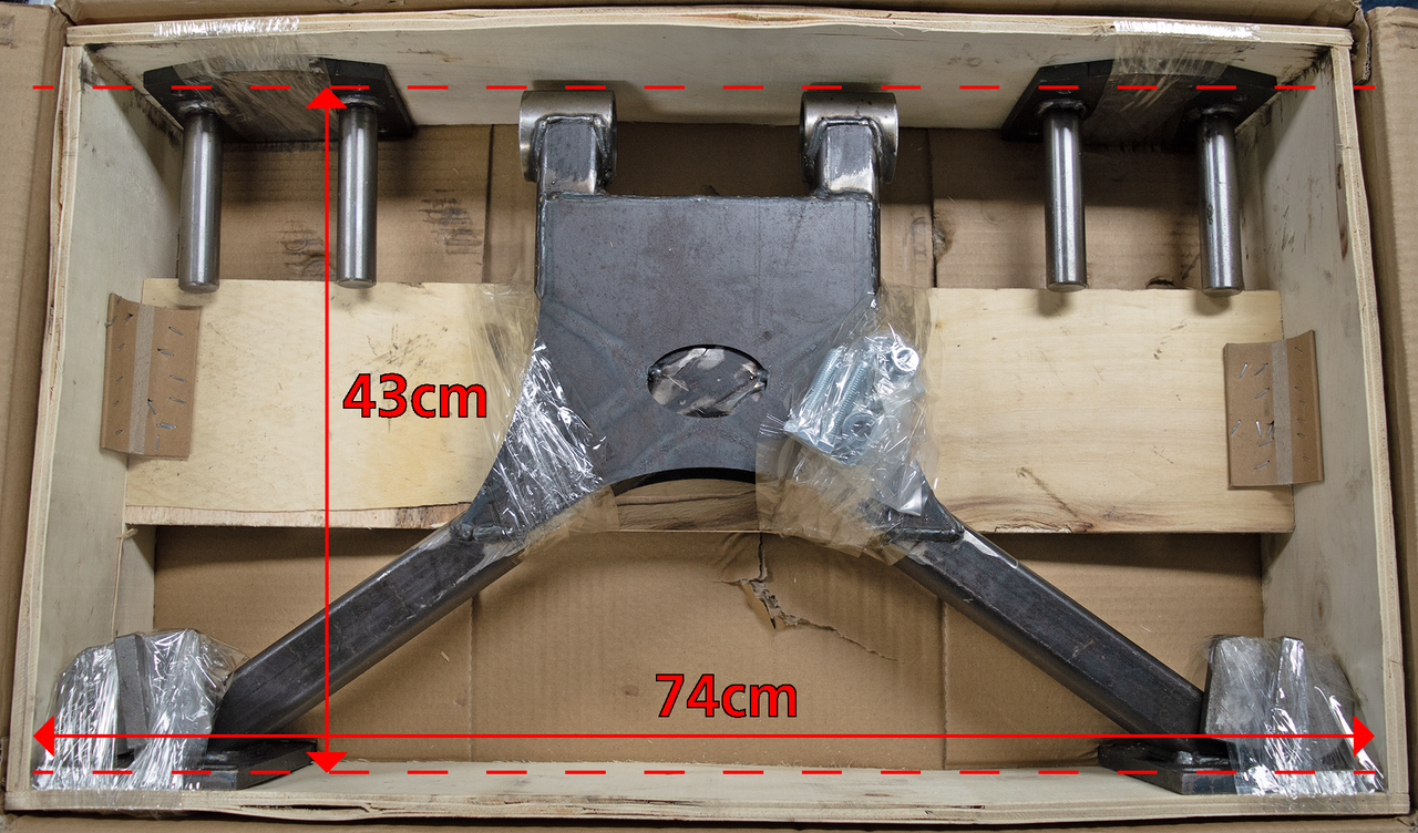 DNA Trike Rear Axles & Trike Conversion Parts – Frame & Rear Suspension