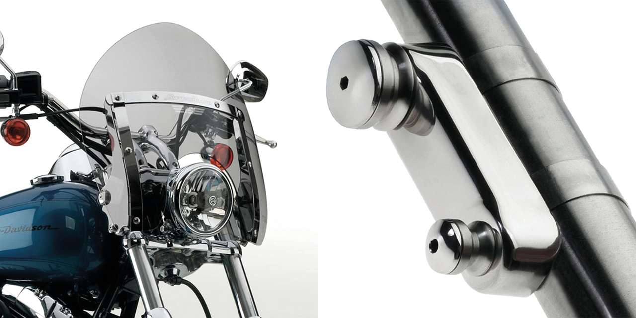 National Cycle Switchblade Shorty Quick-Release Windshields