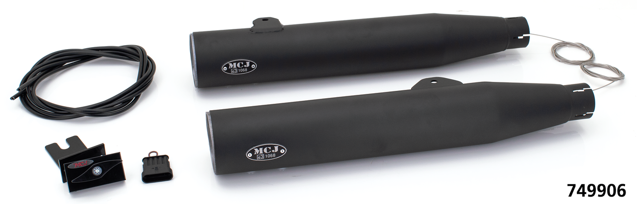 Mcj Adjustable Exhausts for Dyna