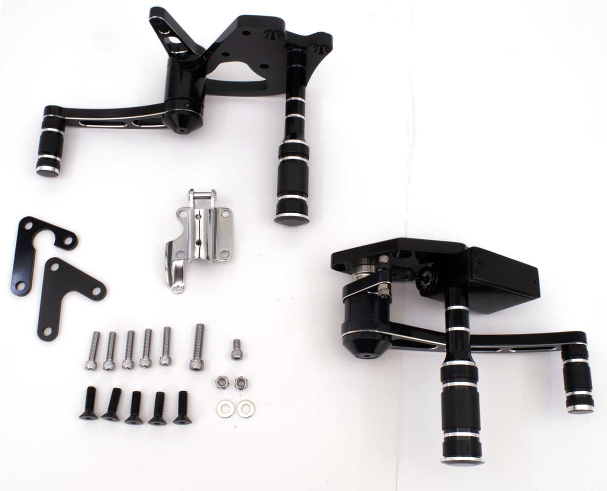 Zodiac Forward Control Kit for Softail & 4 Speed FX FL – Foot Control