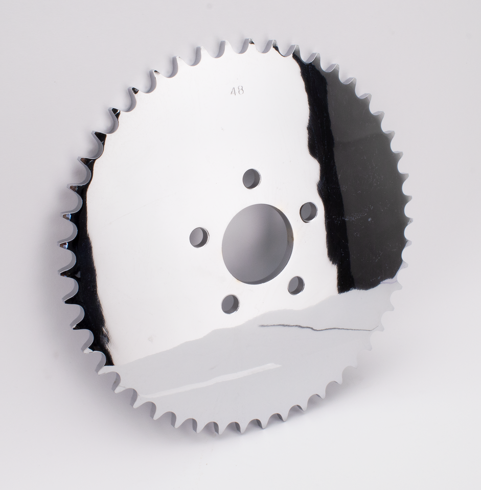 Zodiac Chrome Plated Solid Rear Sprockets – Final Drive