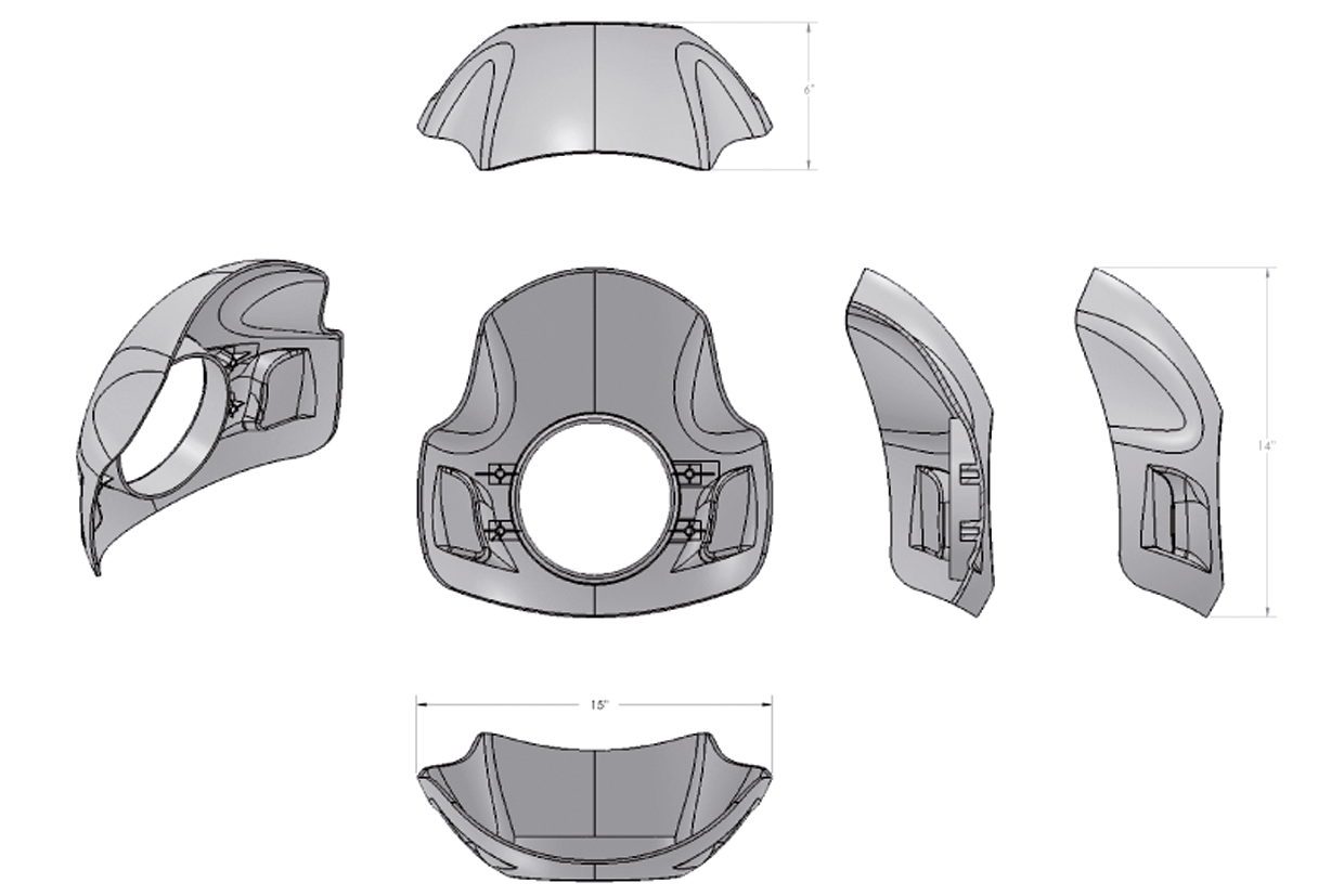 Burly Brand Fairings – Windshield