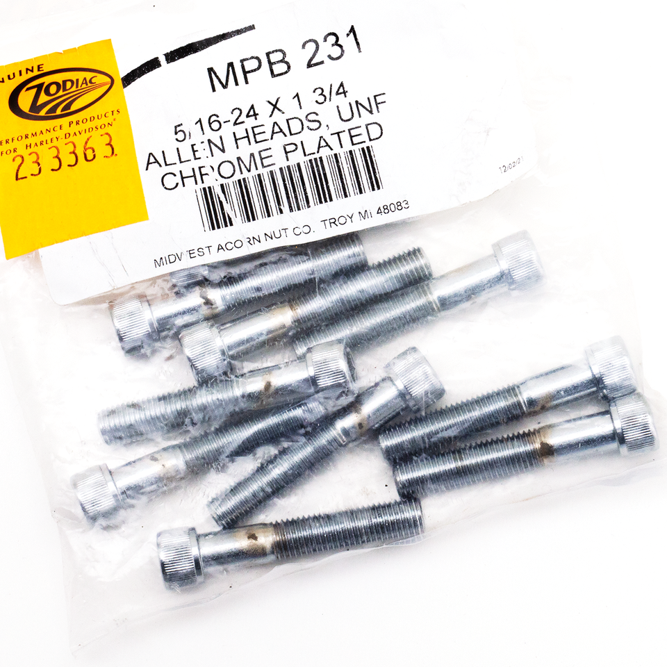 Midwest Acorn Nut Company Chrome Plated Allen Head Screws Assortment Knurled – Hardware