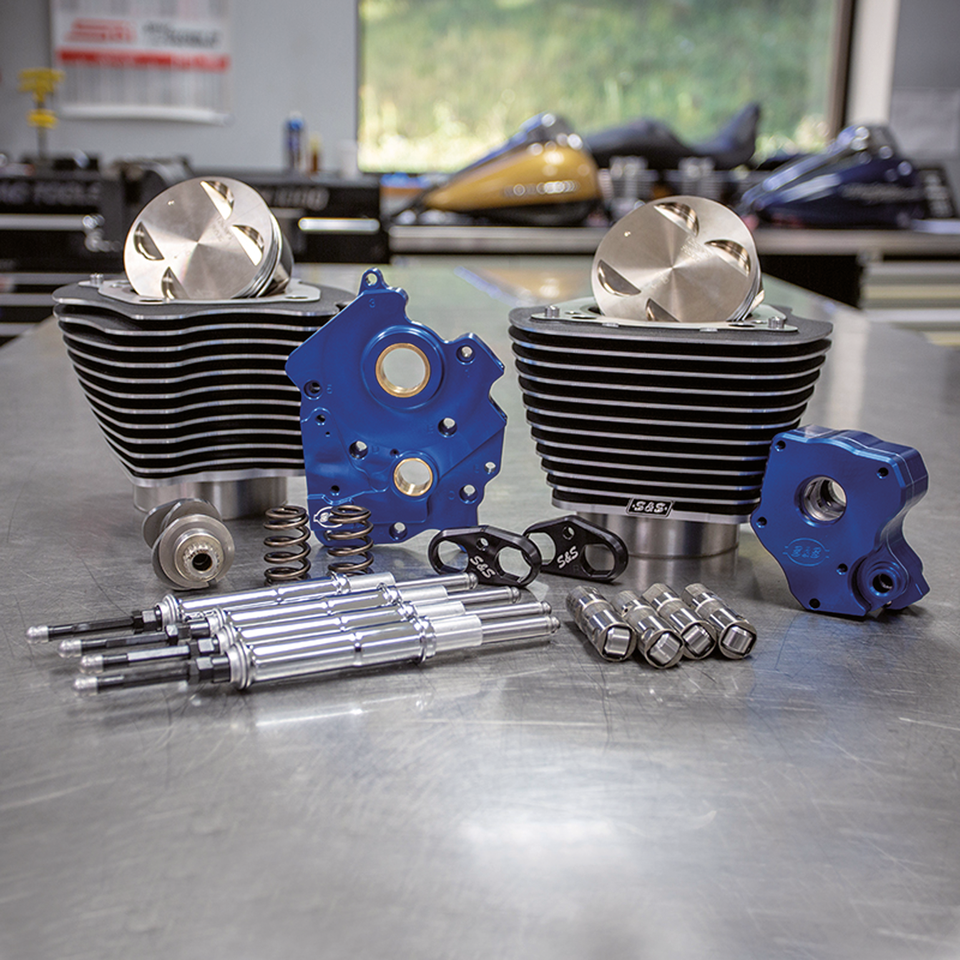 S&S 124CI, 128CI, 129CI & 132CI Power Packages for Milwaukee Eight – Engine