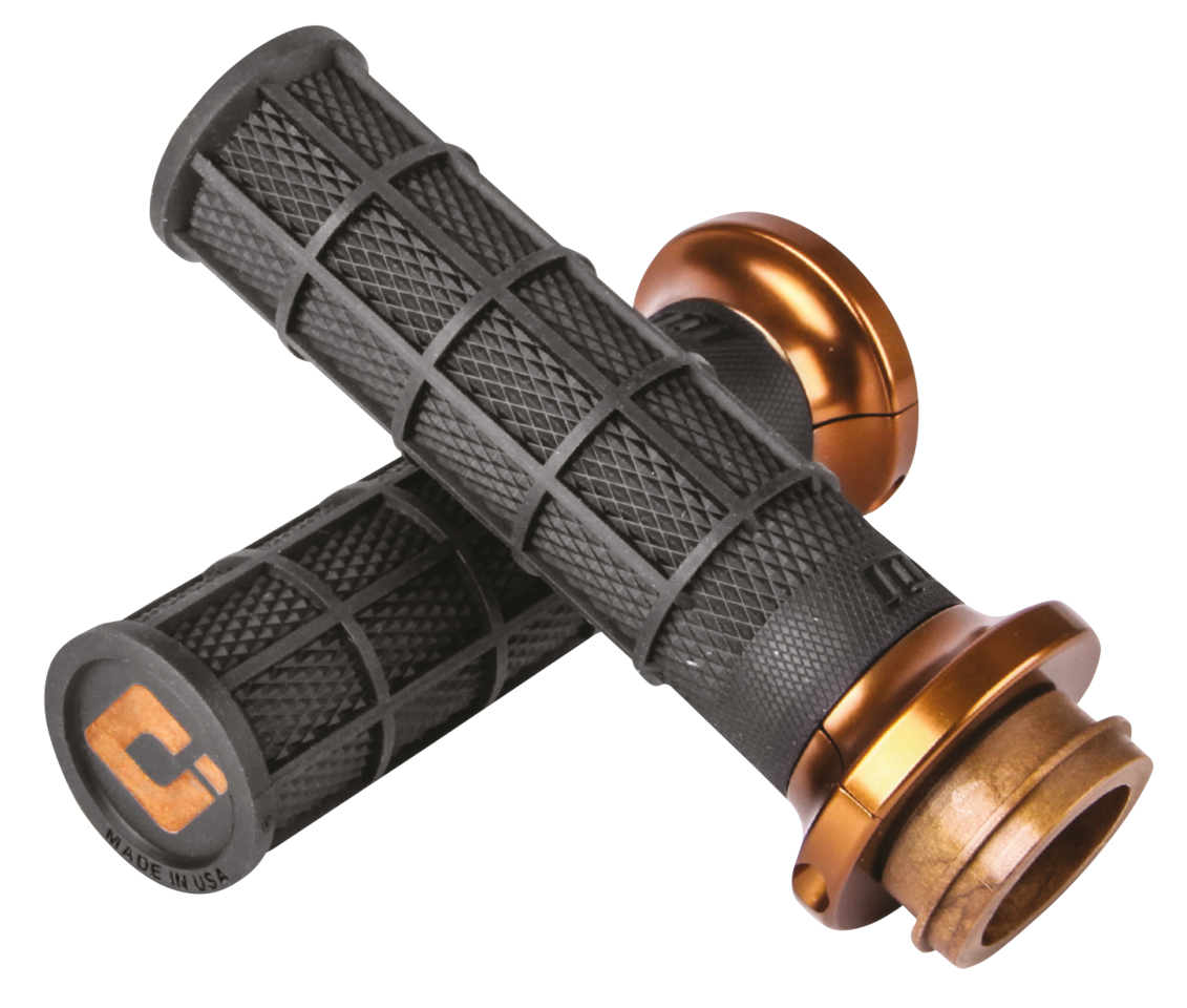 Hart Luck Odi Hart-Luck Lock-On Signature Full-Waffle Slip-On Grips – Handlebar