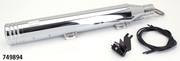 Mcj Adjustable Mufflers for Milwaukee Eight Softail – Exhaust
