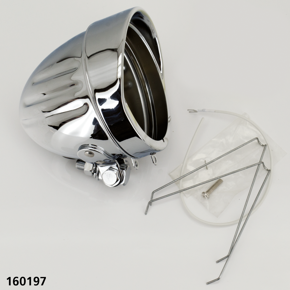 Zodiac Chrome Long Body Bottom Mount 4 1/2" Spotlight – Electric & Light