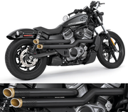 Freedom Performance Independence Exhausts for RH Sportster
