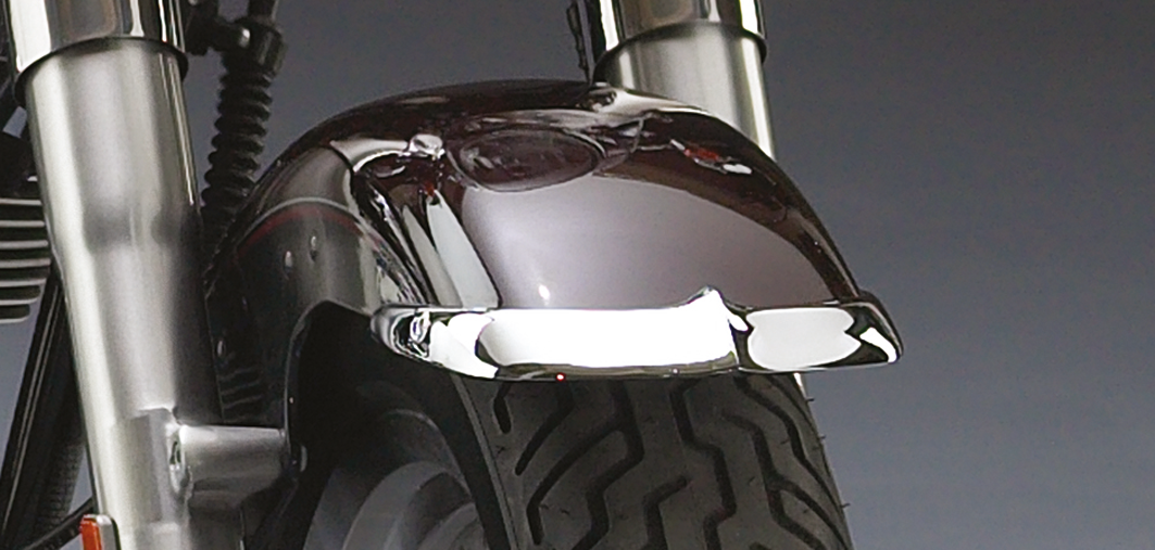 National Cycle Chrome Cast Fender Tips – Fender & Struts