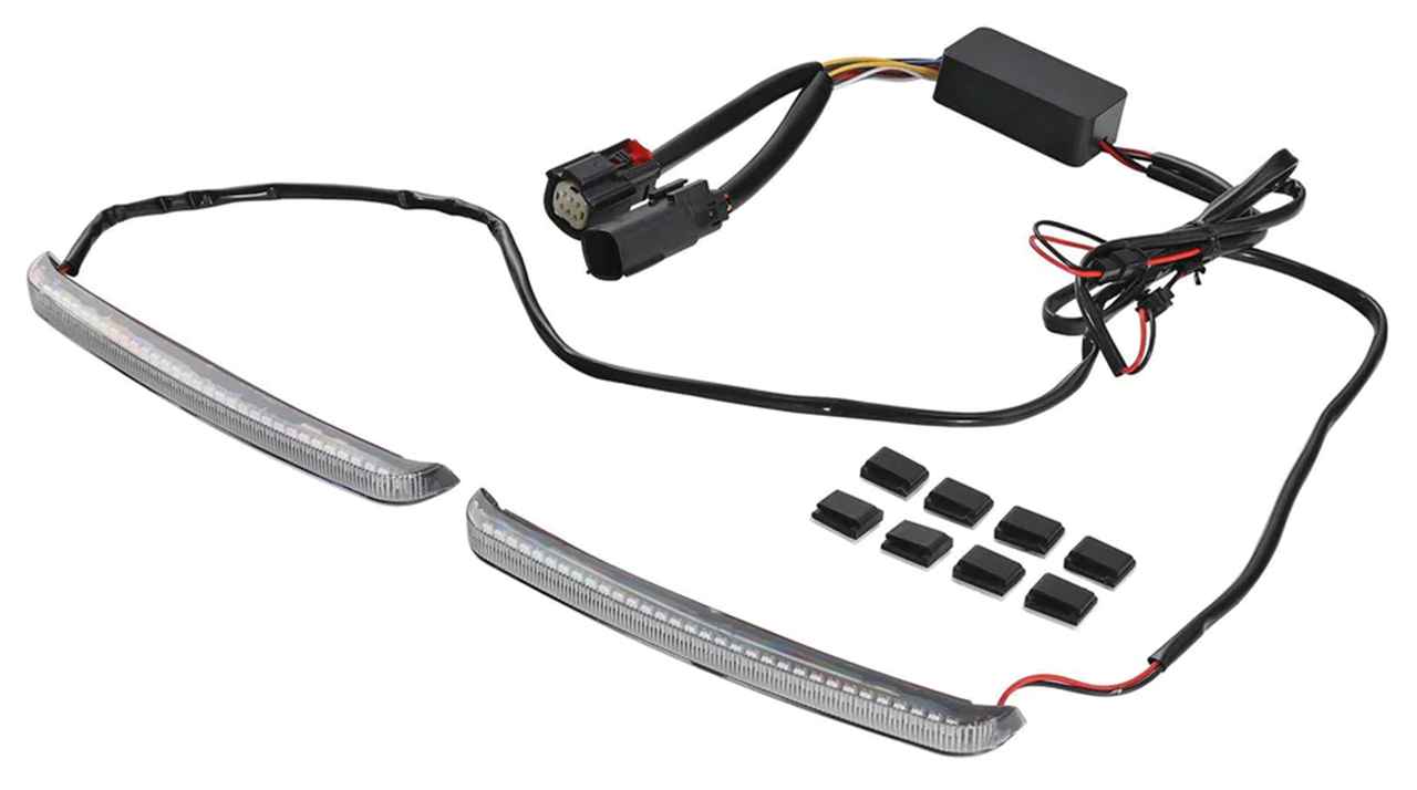 Zodiac Hard Bag Sequential Rear Lights – Electric & Light