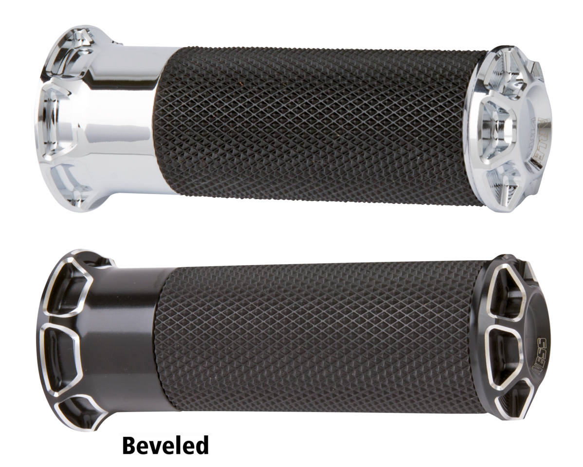 Arlen Ness Fusion Billet Look Handlebar Grips