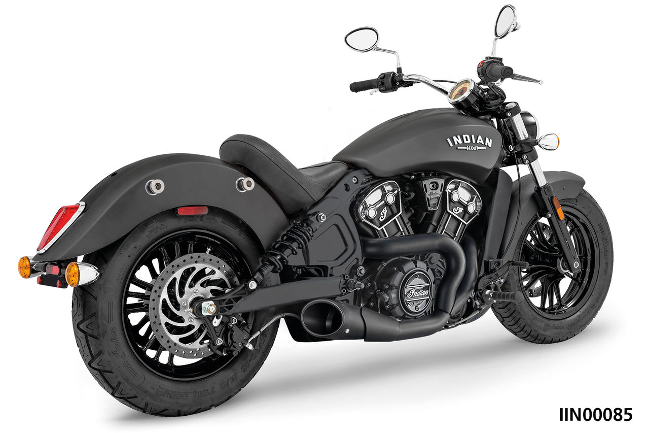 Freedom Performance Exhaust Shorty 2-INTO-1 for Indian Scout