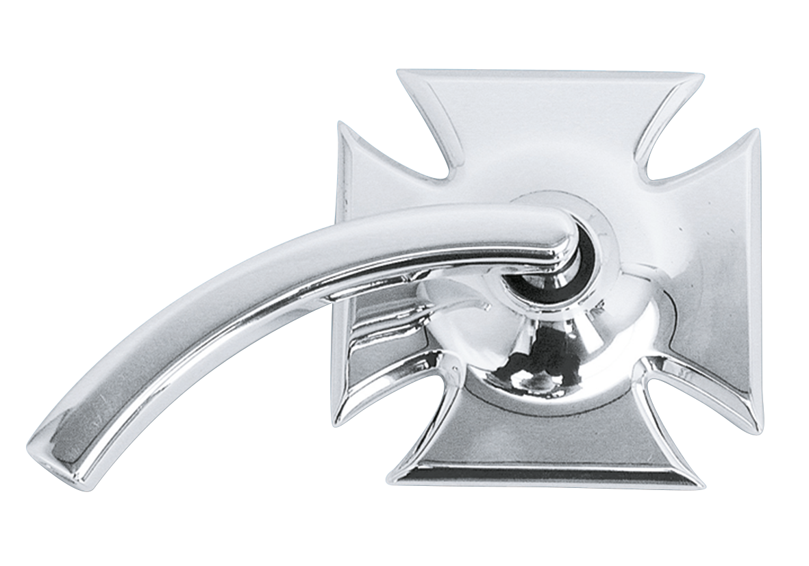 Kustom Tech Maltese Cross Mirrors – Handlebar