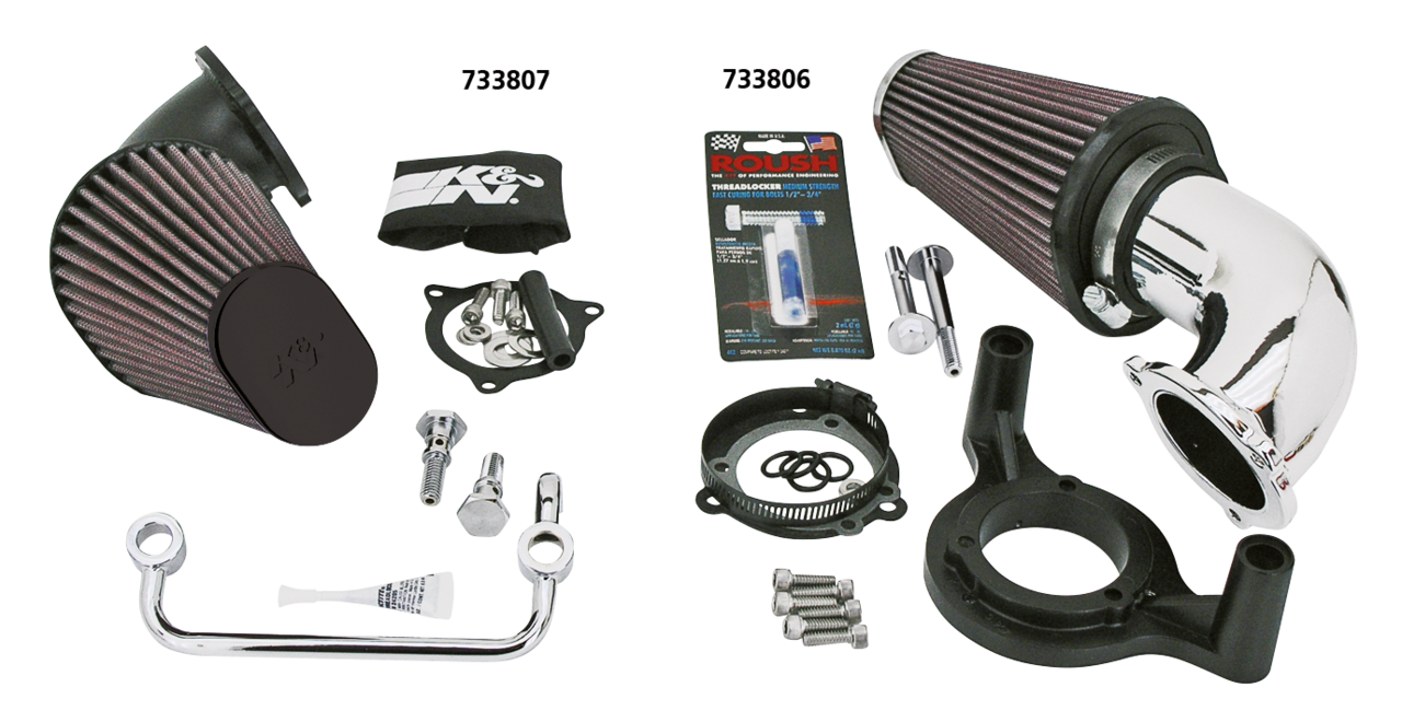 K&N Air Charger Performance Intake Kits
