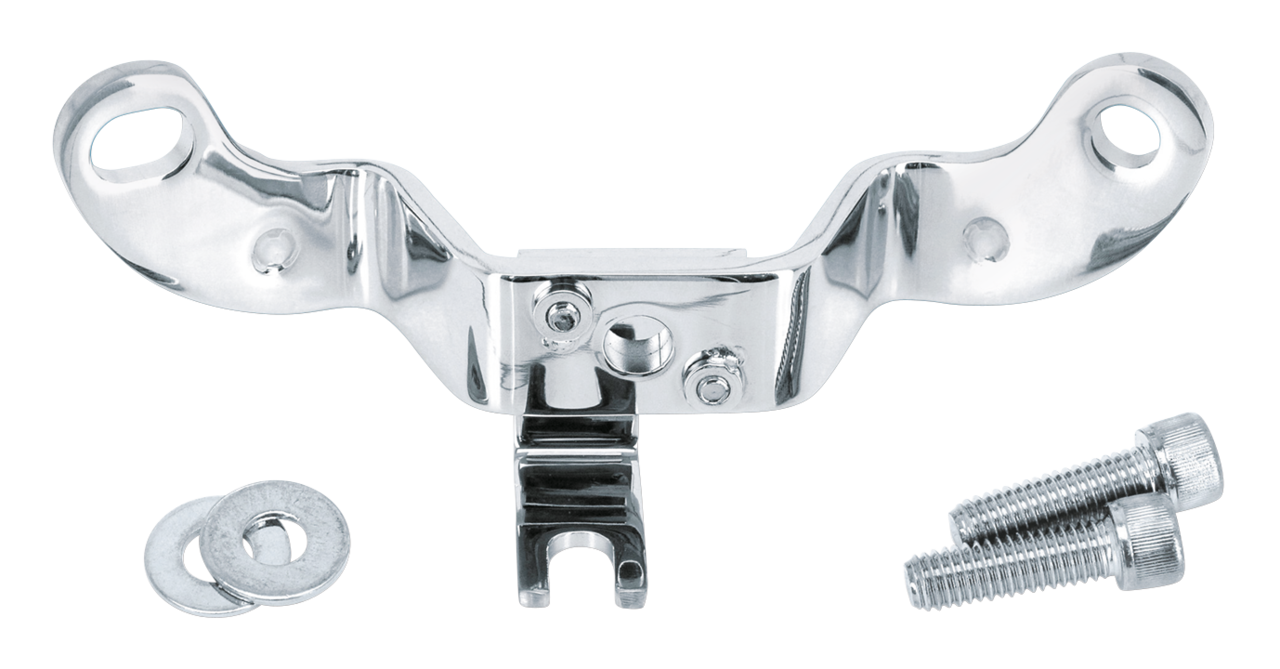 Zodiac Chrome Enrichener Knob Bracket 2004-2006 Sportster – Intake