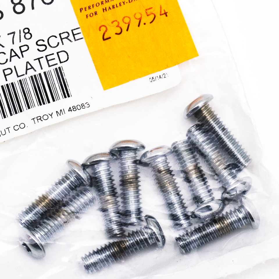 Midwest Acorn Nut Company Chrome Plated Button Head Torx Screw Assortment – Hardware