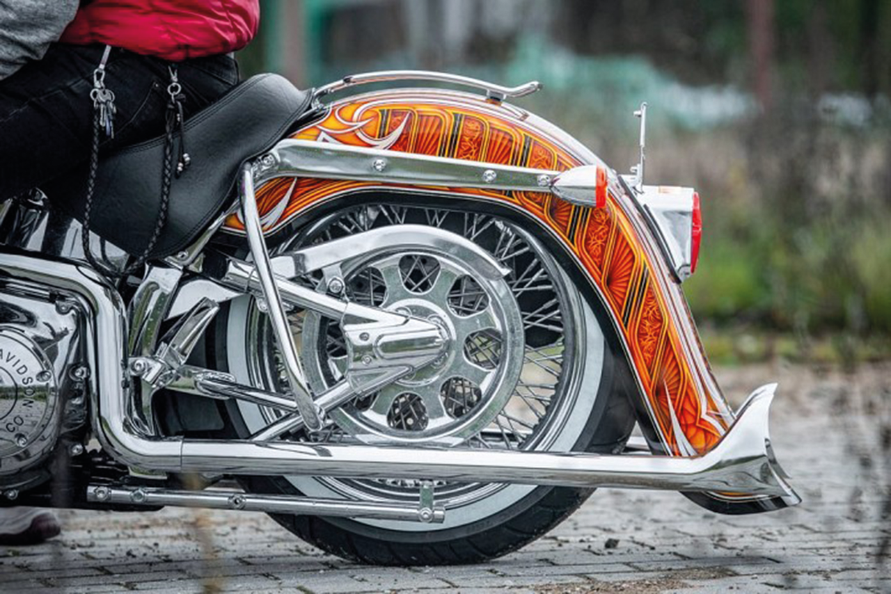 Tommy & Sons Mexican Style Rear Fender for 2000-2017 Softail – Fender & Struts