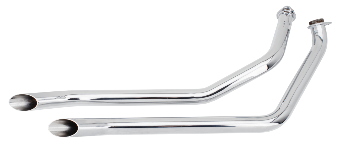 V-Twin Gooseneck Drag Pipes for FX Shovelhead – Exhaust