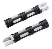 Zodiac Accent Cut Footpegs for Milwaukee Eight Softail – Foot Control