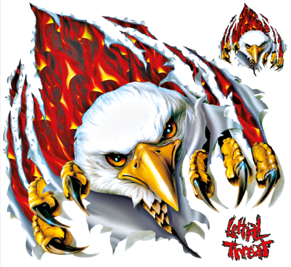 Lethal Threat "bike Tattoos" Designs and Tank Decals