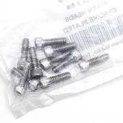 Midwest Acorn Nut Company Chrome Plated Allen Head Screws Assortment – Hardware