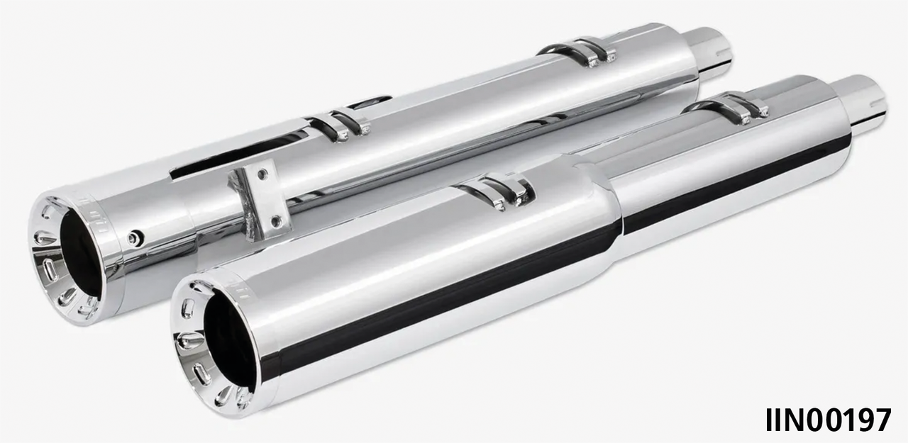 Freedom Performance Exhaust 4 1/2" Two-Step Slip-Ons for Indian Powerplus & Thunderstroke