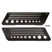 Zodiac Billet Saddlebag Latch Covers – Luggage