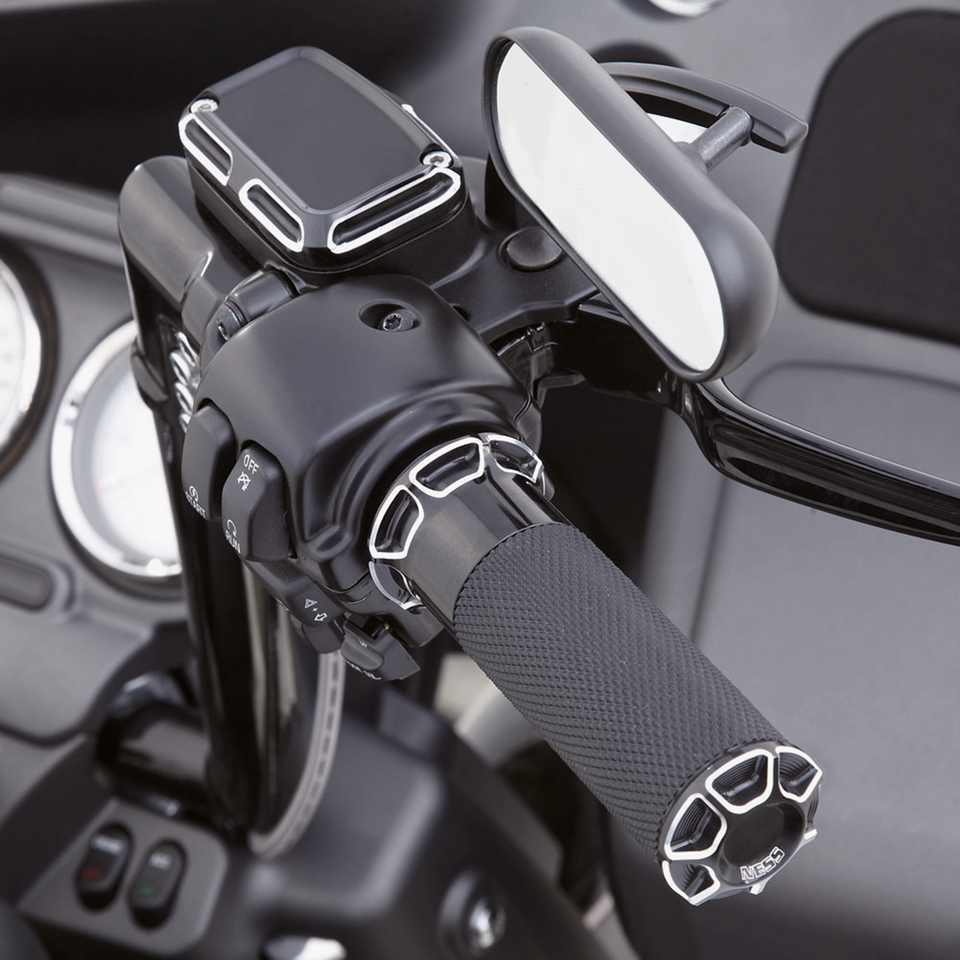 Arlen Ness Fusion Billet Look Handlebar Grips