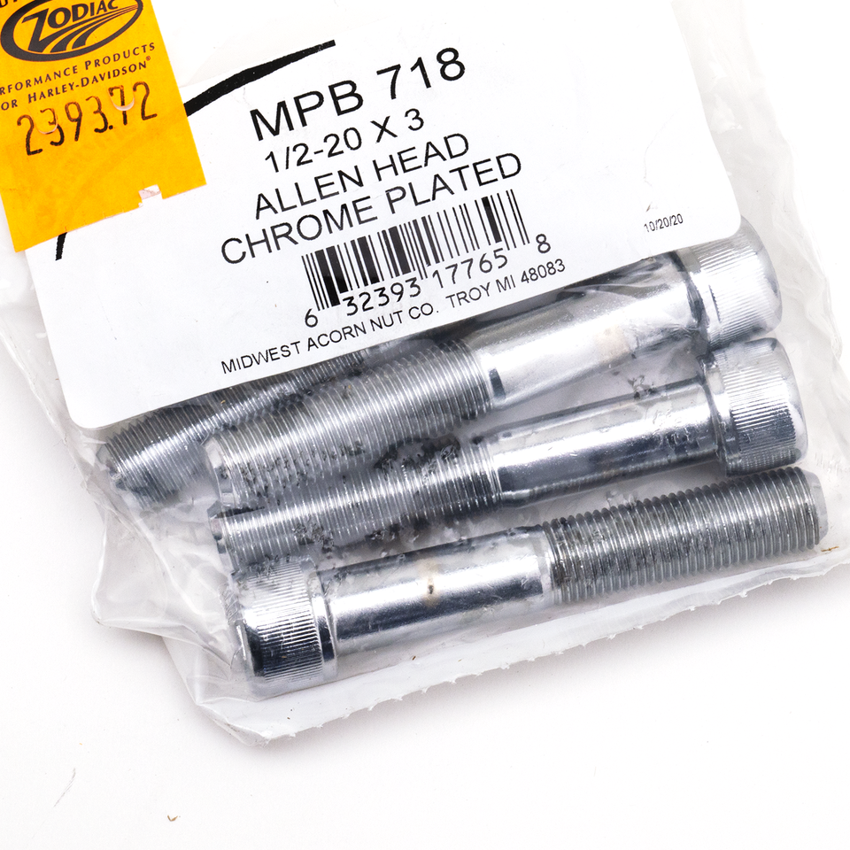 Midwest Acorn Nut Company Chrome Plated Unf Allen Head Screws Assortment Tray – Hardware