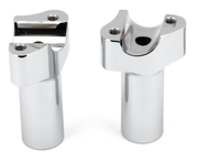 Zodiac Chrome Billet Aluminum Risers – Handlebar