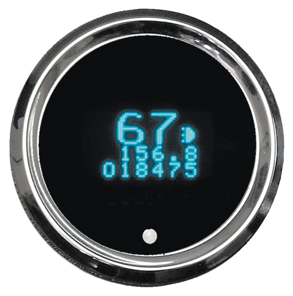 Dakota Digital Odyssey Round Digital Mini Meters by Dakota Digital – Gauges & Dashes