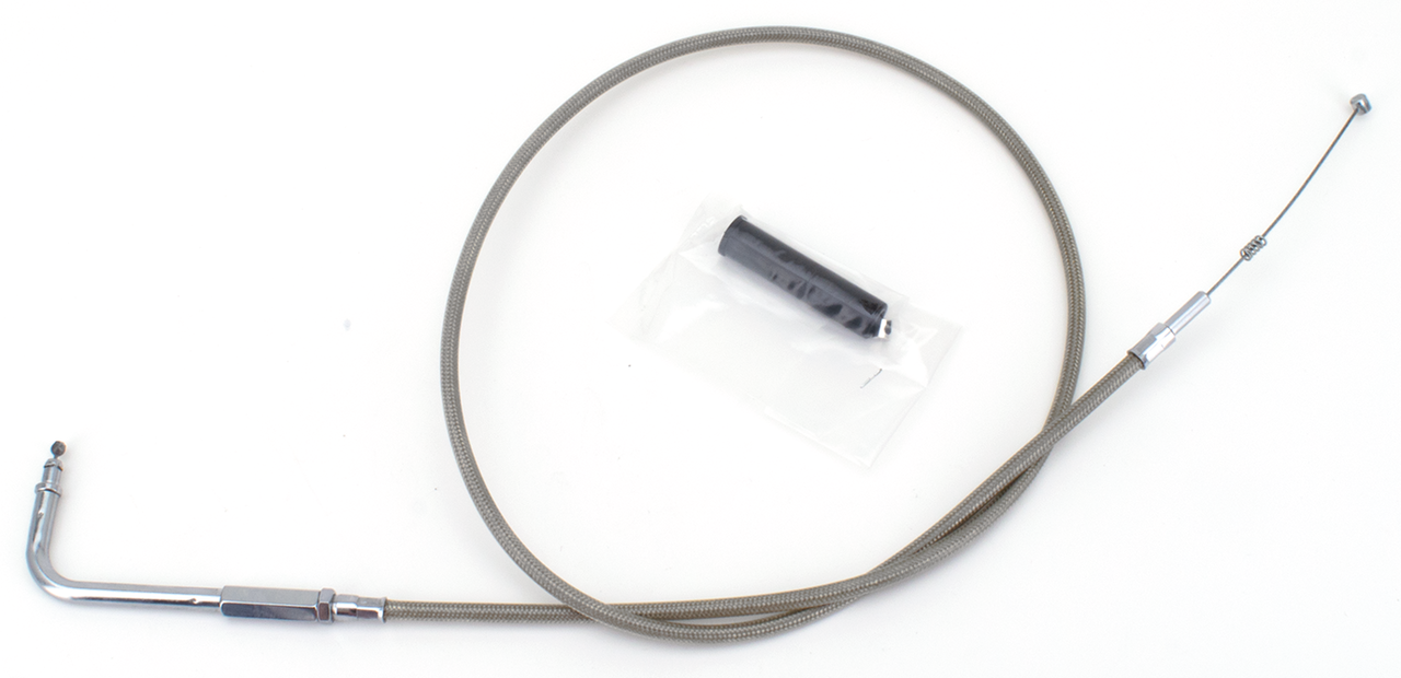 Zodiac T04 - Throttle & Idle Cable 1996-2015 Softail, 1996-2017 Dyna, 1996-2001 Carburetor Equipped Touring & 2007 to Present Sportster – Control Cables & Hydraulic Lines