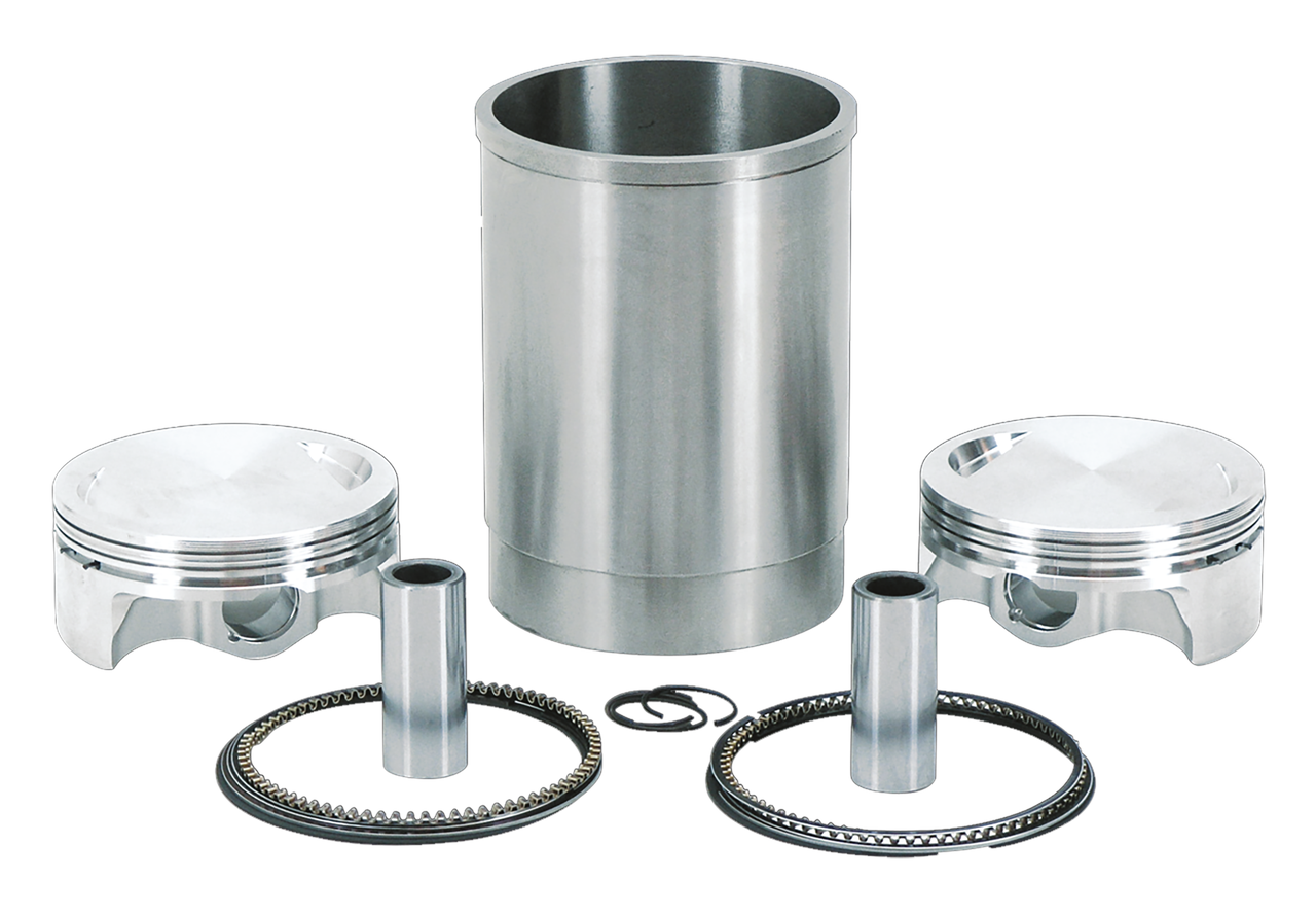 Wiseco 110 Ci Sleeper Kit with 4" Big Bore Pistons for Twin Cam – Engine