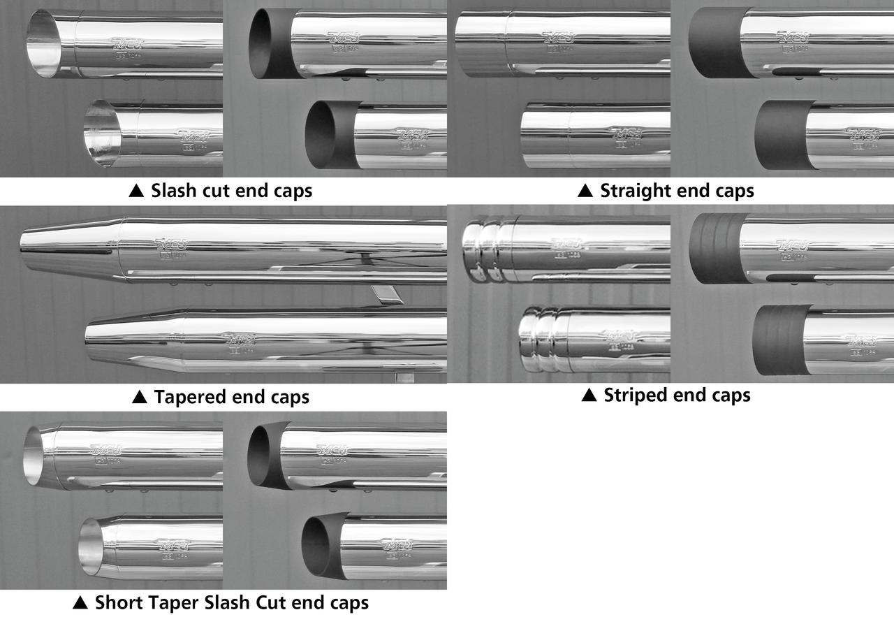 Mcj Adjustable Slip-On Mufflers for Indian Chief – Exhaust