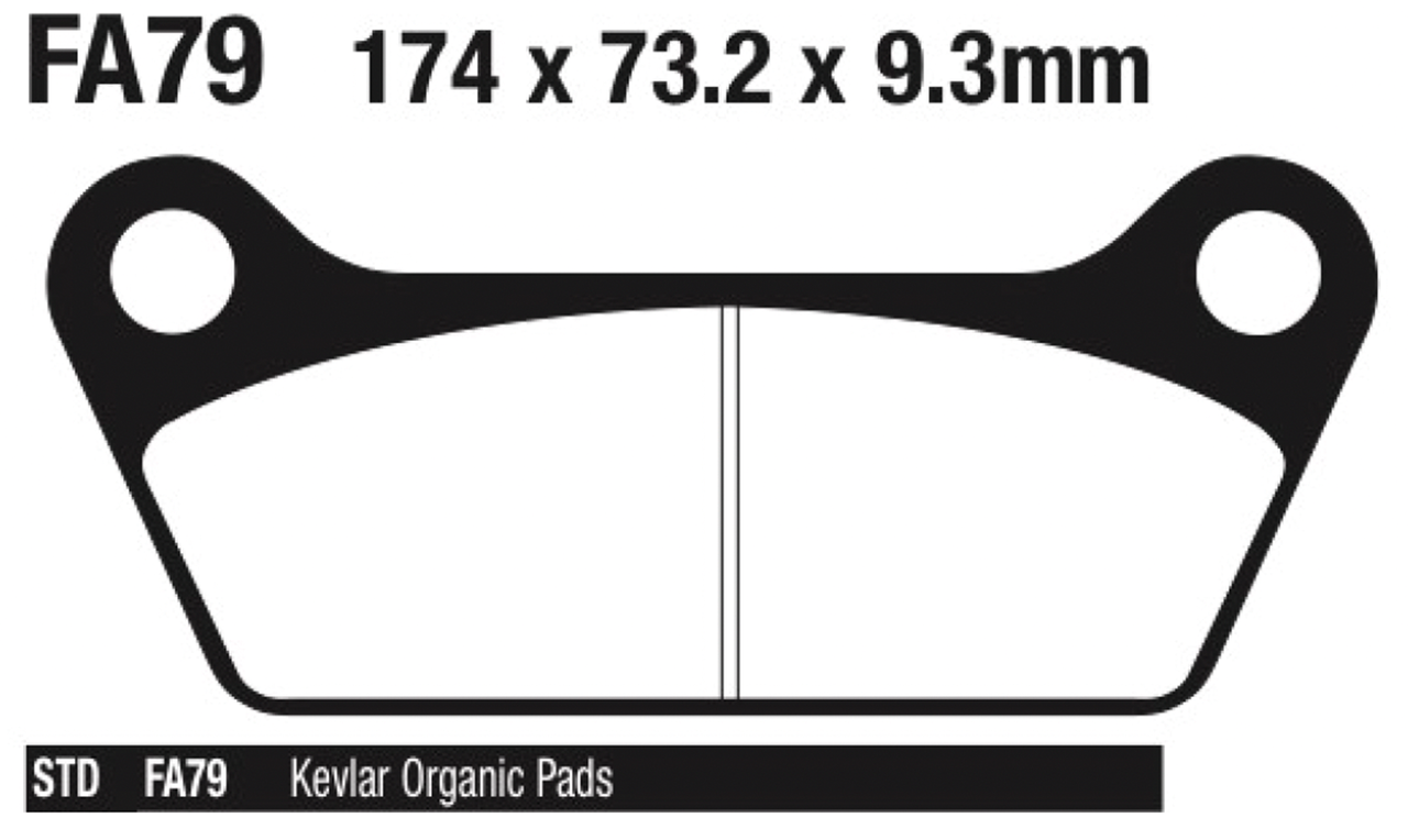 Ebc Rear Disc Brake Pads