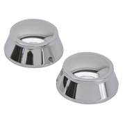 Zodiac Swing Arm Pivot Covers for Sportster – Frame & Rear Suspension