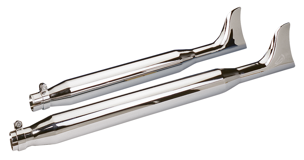 Zodiac Classic Universal Fish Tail Mufflers – Exhaust