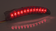 Zodiac Revox Chopped Fender Lights for Sportster & Milwaukee Eight Fat Bob – Electric & Light