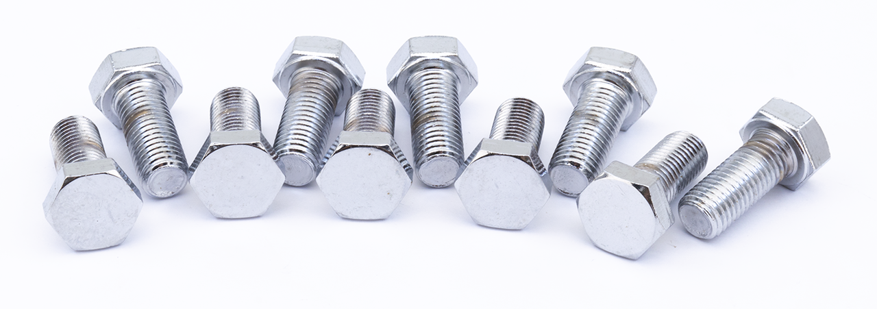 Midwest Acorn Nut Company Chrome Plated Hex Head Cap Screws Assortment – Hardware