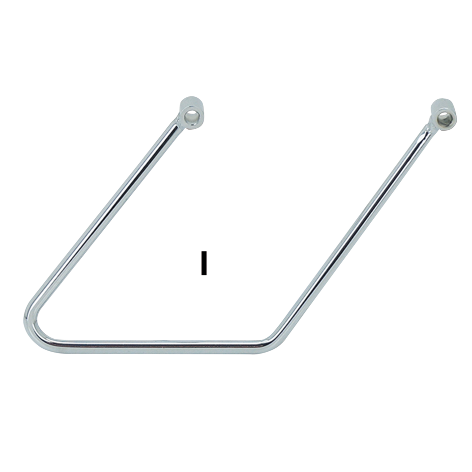 Zodiac Chrome Saddlebag Supports – Luggage
