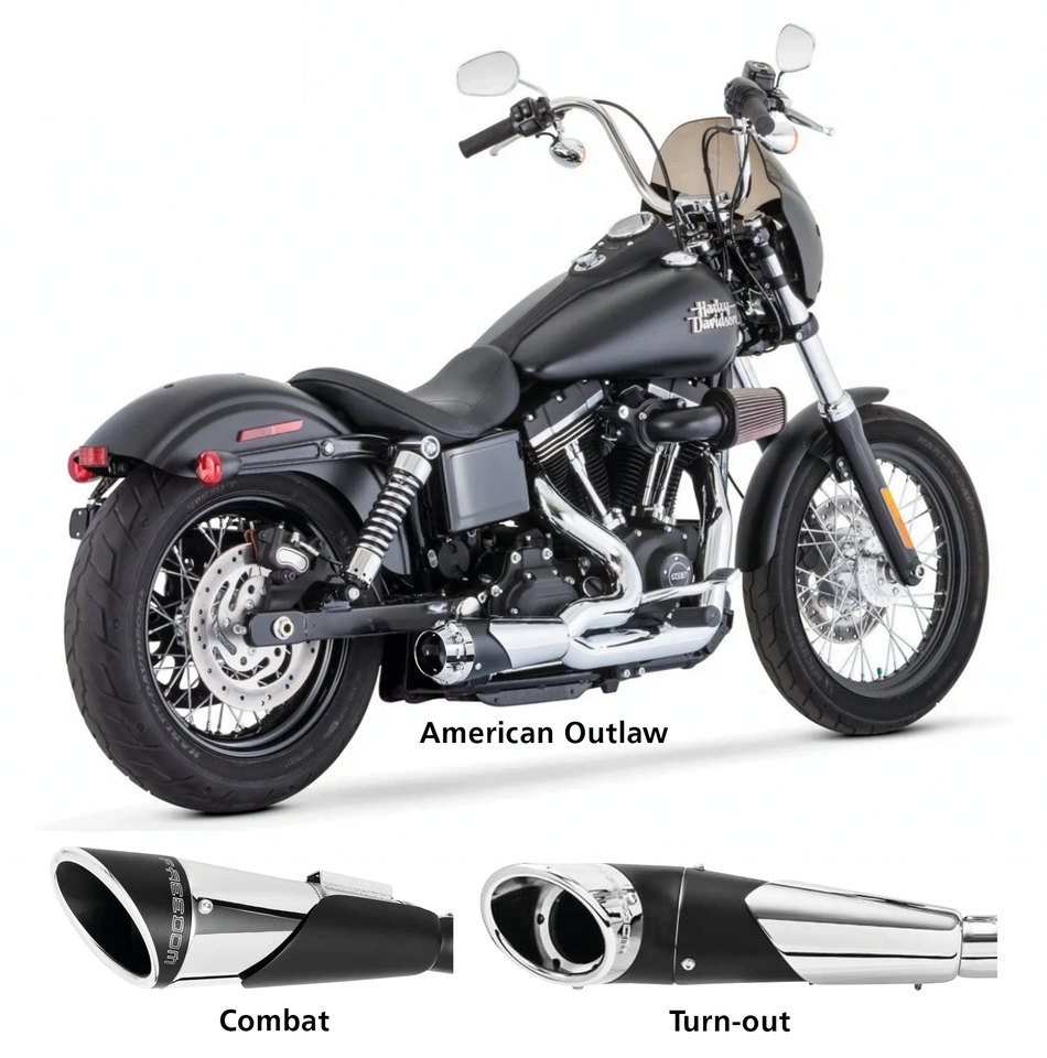 Freedom Performance Exhaust Shorty 2-INTO-1