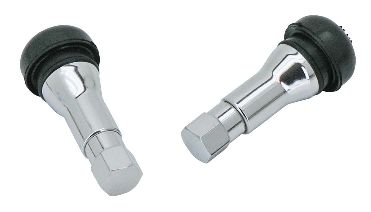 Zodiac Chrome Plated Brass Tire Valve for Tubeless Tires – Wheel & Tire