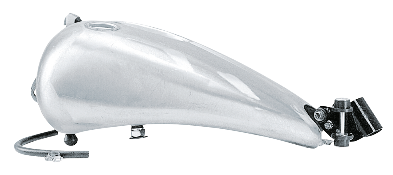 Zodiac One Piece Stretched Sportbob Tanks with Dash Mount for Sportster 1982-2003 – Gas- & Oil Tank