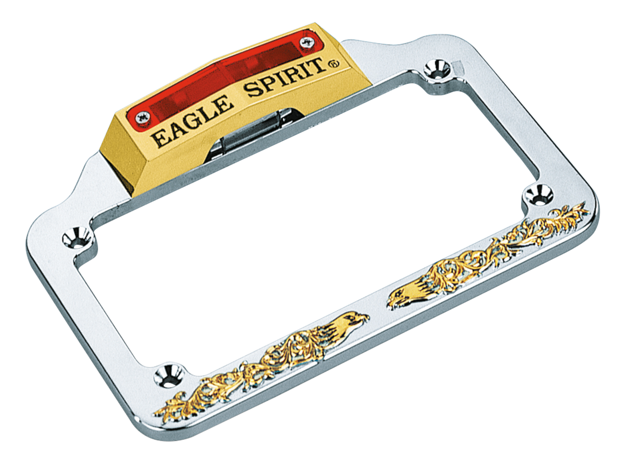Zodiac Eagle Spirit License Plate Frame with Light – Electric & Light