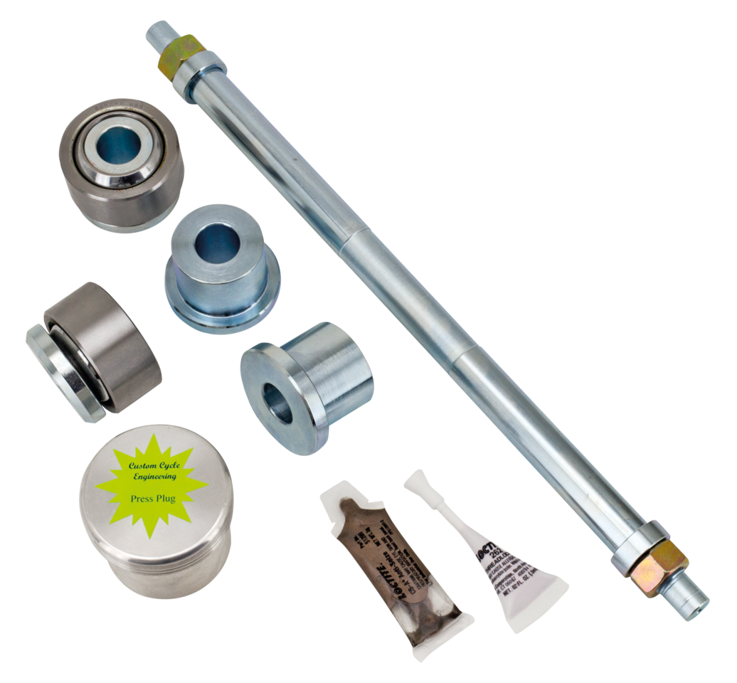 Custom Cycle Engineering Swingarm Bearing Upgrade Kits for FXR & Touring – Frame & Rear Suspension